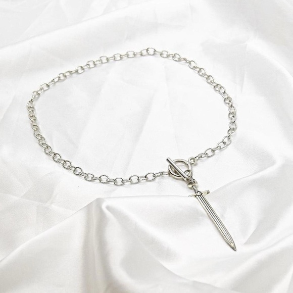 Goth Sword Toggle Chain - Picture 2 of 4